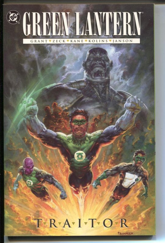 Green Lantern: Traitor-Steven Grant-TPB- Trade, raw, ungraded comic book — front cover