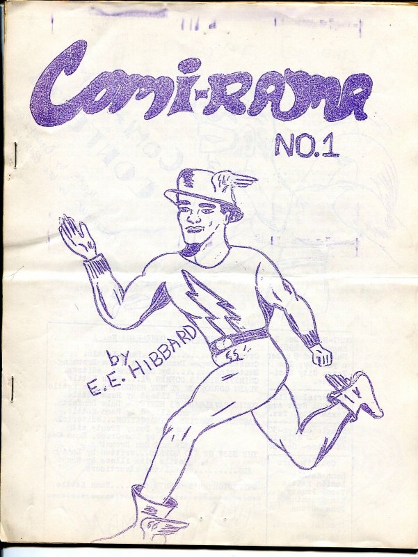 Comi-rama #1 (DC Comics, 1963), raw comic book in FN condition — front cover