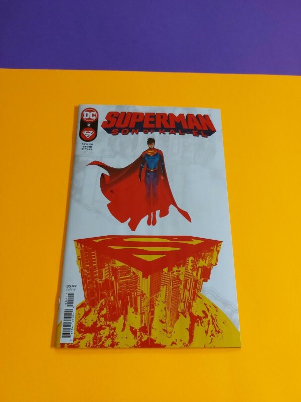 New Superman SON OF Kal-El #2, raw comic book in NM condition — front cover