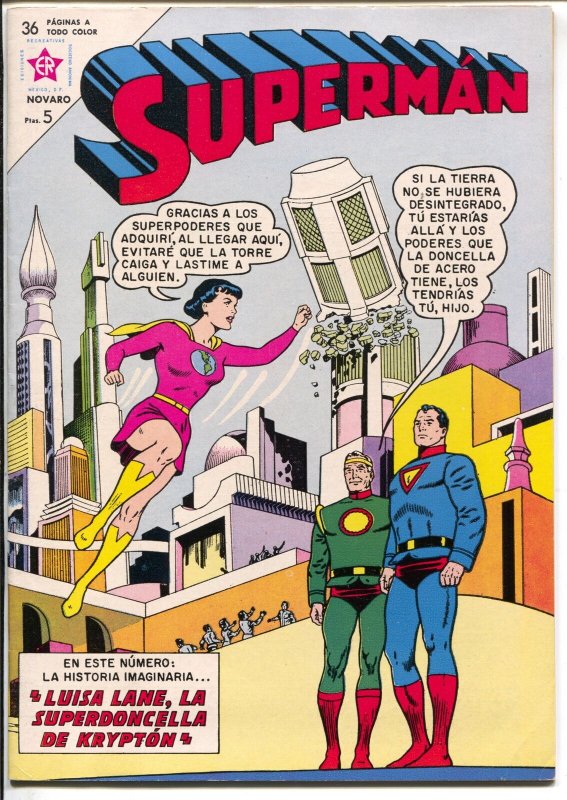 Superman #413 (DC Comics, 1963), raw comic book in VF condition — front cover