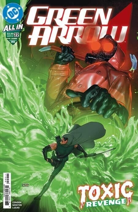 Green Arrow #21 (DC Comics, 2023), raw comic book in NM condition — front cover