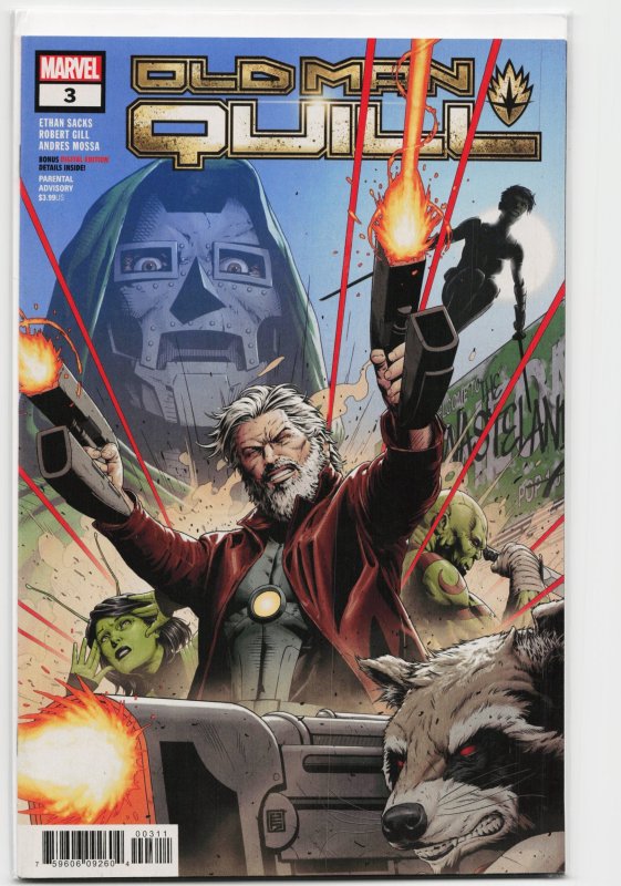 Old Man Quill #3 (2019), raw, ungraded comic book — front cover
