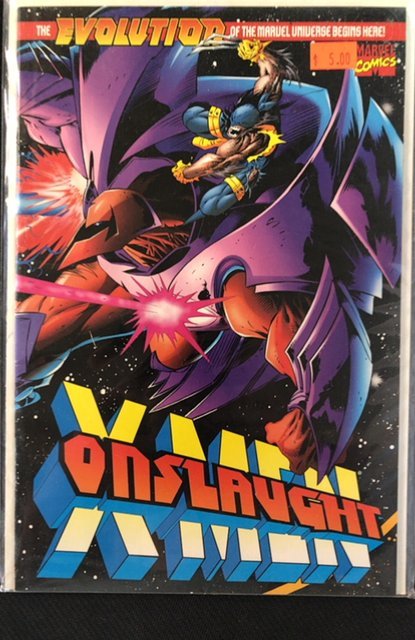 Onslaught: X-Men Direct Edition (1996) (1996), raw, ungraded comic book — front cover