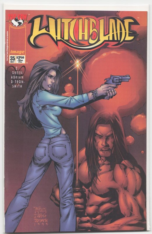 Witchblade #35 (Top Cow, 1999), raw, ungraded comic book — front cover