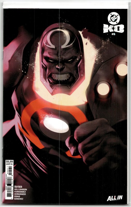 Absolute Batman #5 (DC Comics, 2025), raw, ungraded comic book — front cover
