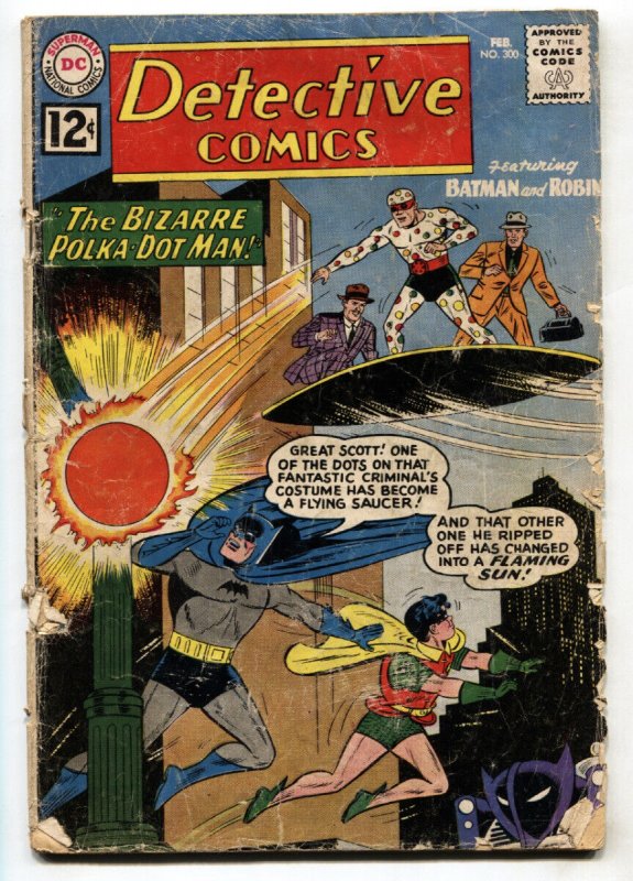 Detective Comics #300 (DC Comics, 1962), raw, ungraded comic book — front cover