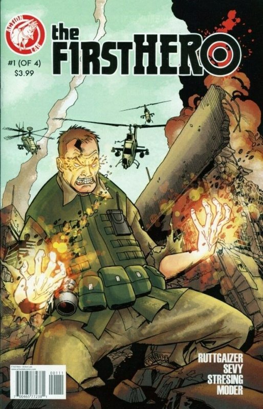F1rst Hero #1 (2014), raw, ungraded comic book — front cover
