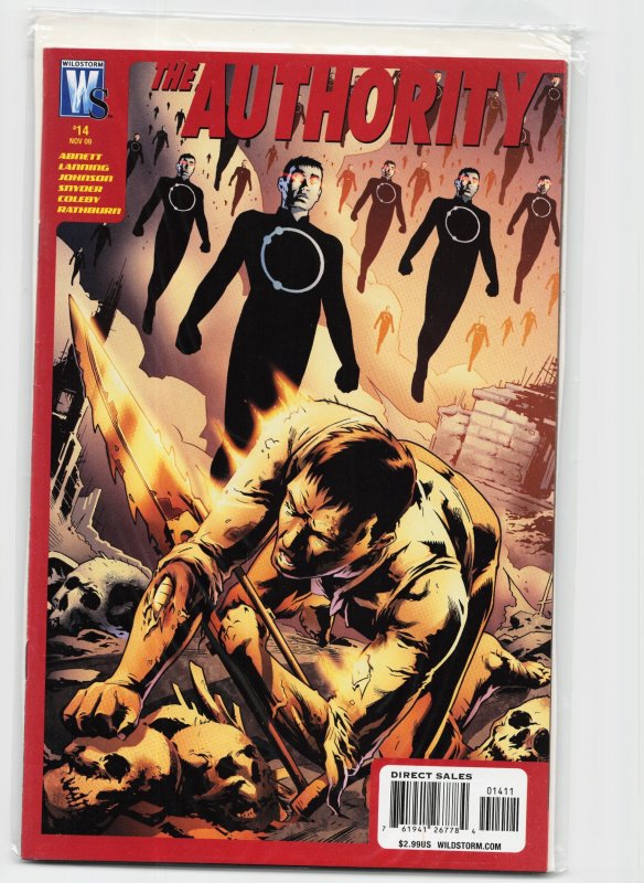 The Authority #14 (DC Comics, 2009), raw, ungraded comic book — front cover