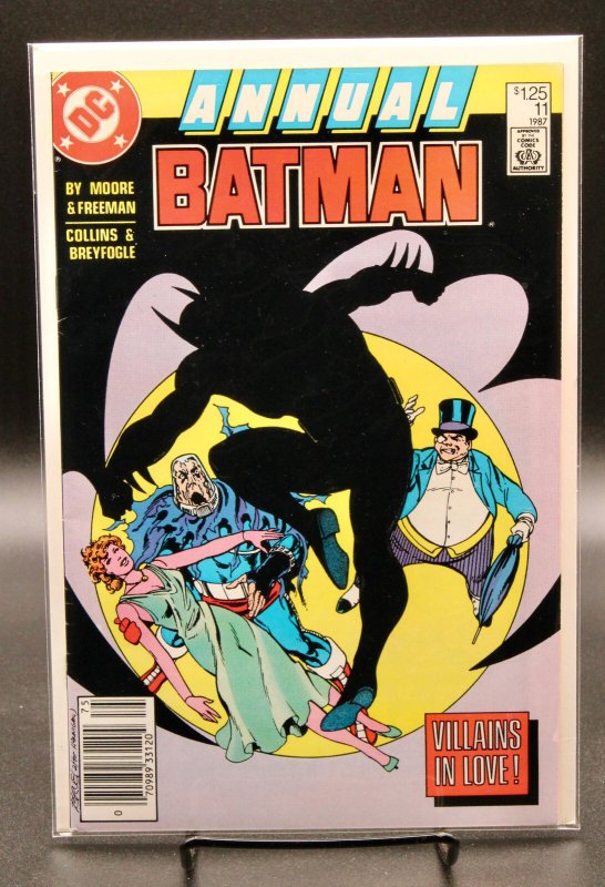 Batman Annual #11 (DC Comics, 1987), raw, ungraded comic book — front cover