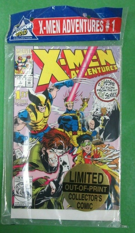 X-Men Adventures #1 (Marvel Comics, 1992), raw comic book in NM condition — front cover