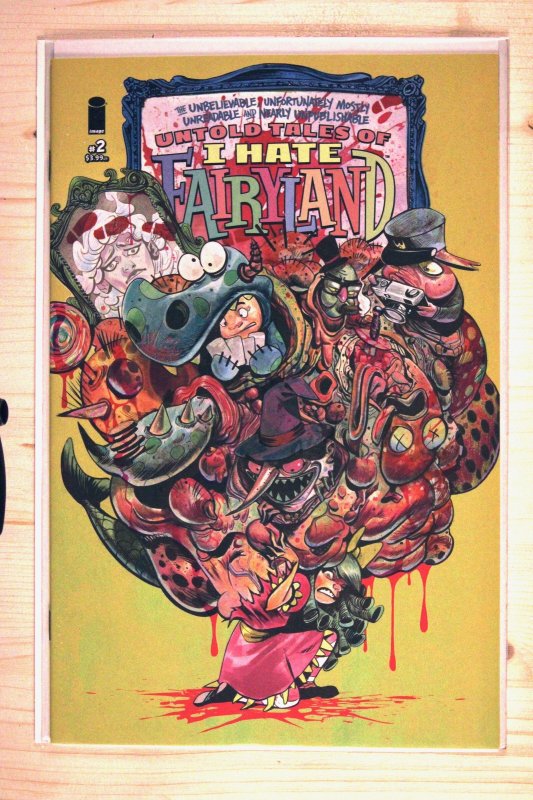 Untold Tales of I Hate Fairyland #2 (2023), raw comic book in NM+ 9.6 condition — front cover