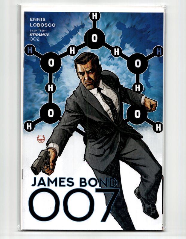 James Bond: 007 #2 (Dynamite Entertainment, 2024), raw, ungraded comic book — front cover