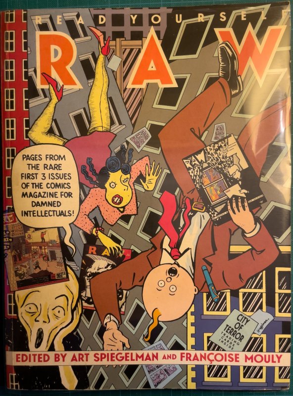 Read Yourself Raw, raw, ungraded comic book — front cover