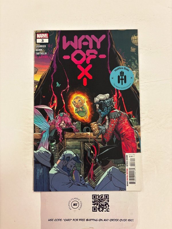 Way of X #3 (Marvel Comics), raw comic book in NM condition — front cover