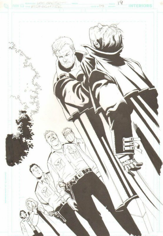 Midnighter #19 (2008), raw, ungraded comic book — front cover