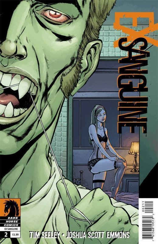 Ex Sanguine #2 (Dark Horse Comics), raw comic book in NM condition — front cover