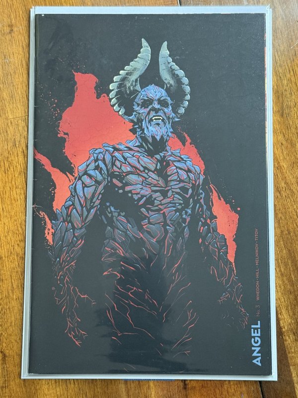 Angel #3 (Boom! Studios, 2019), raw comic book in VF- 7.5 condition — front cover