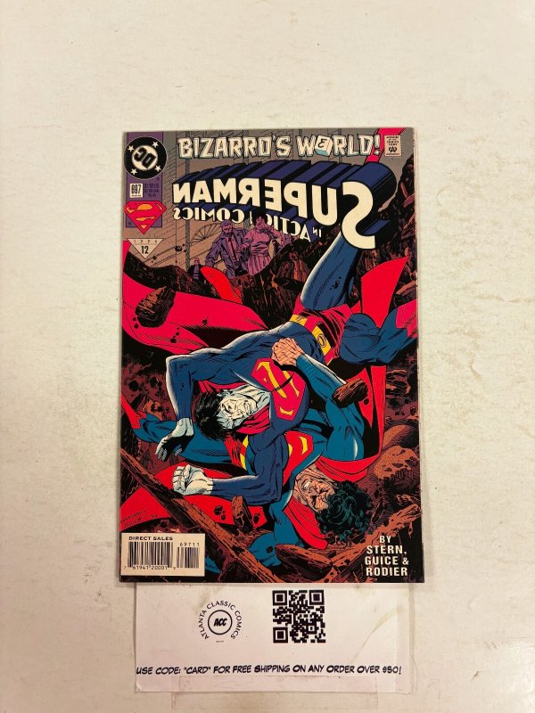 Action Comics #697 (DC Comics), raw comic book in NM condition — front cover
