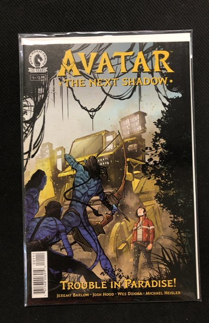 Avatar: The Next Shadow #1 (2021), raw, ungraded comic book — front cover
