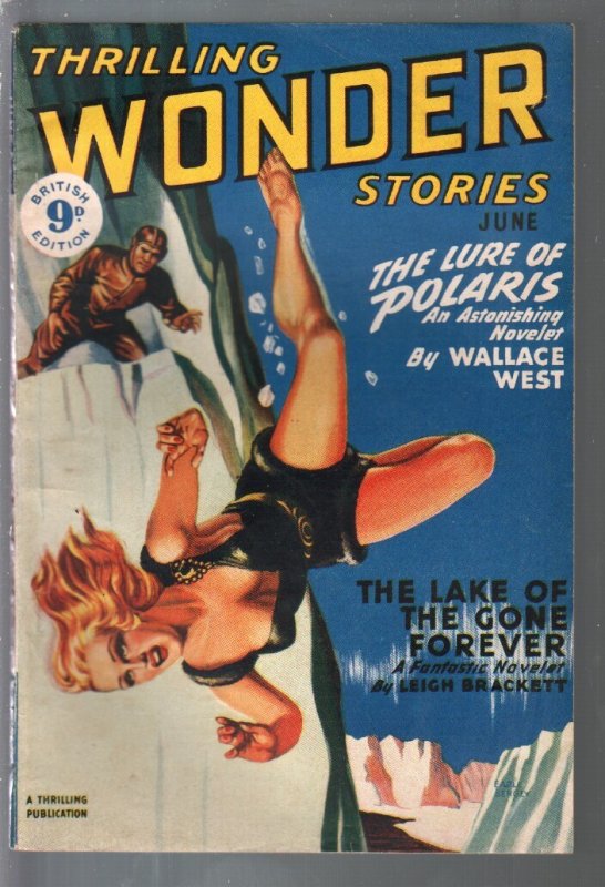 Pulp: Thrilling Wonder Stories #3, raw, ungraded comic book — front cover