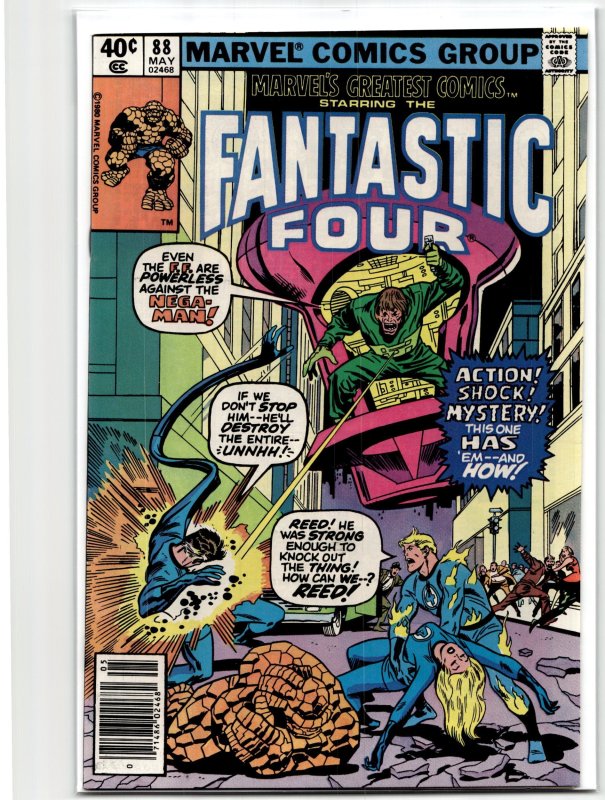 Marvel's Greatest Comics #88 (Marvel Comics, 1980), raw, ungraded comic book — front cover