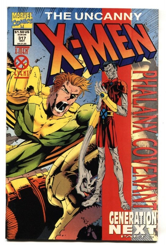 X-Men #317 - 1994 - Marvel - NM- - Comic Book (Marvel Comics, 1994), raw comic book in NM- condition — front cover