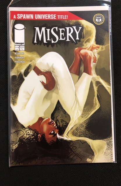 Misery #1 (2024), raw, ungraded comic book — front cover