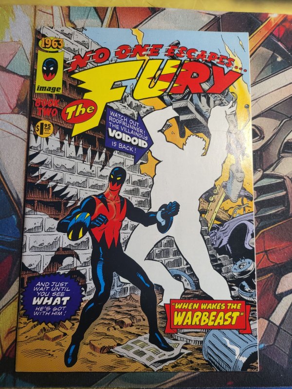 1963 Book Two: No One Escape ...the Fury (Pacific Comics, 1963), raw, ungraded comic book — front cover