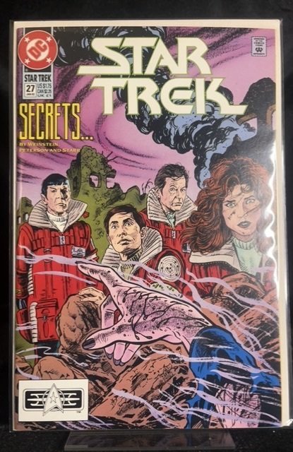 Star Trek #27 (DC Comics, 1992), raw, ungraded comic book — front cover