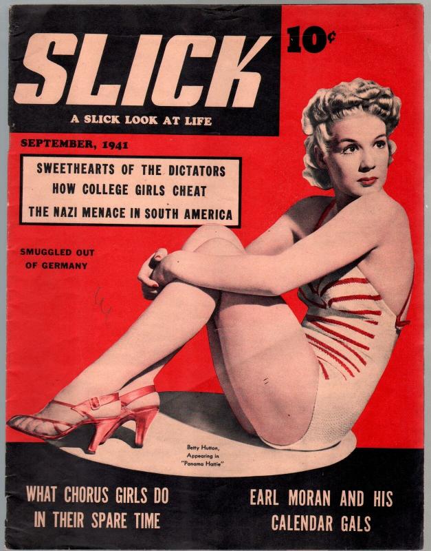 Slick #1, raw comic book in VF- condition — front cover