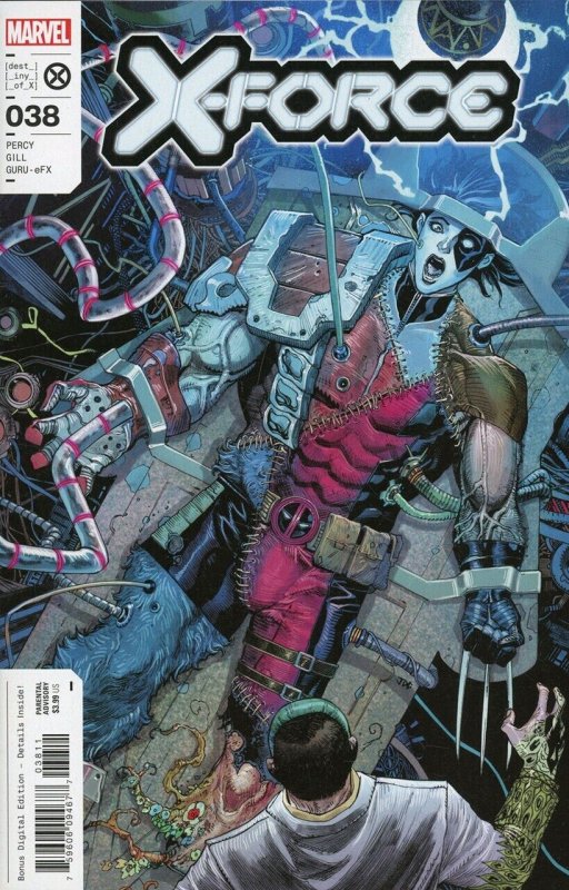 X-Force #38 (Marvel Comics, 2019), raw comic book in NM condition — front cover