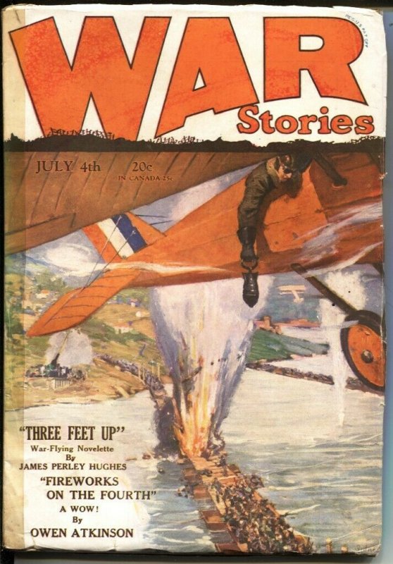 War Stories July #4, raw, ungraded comic book — front cover