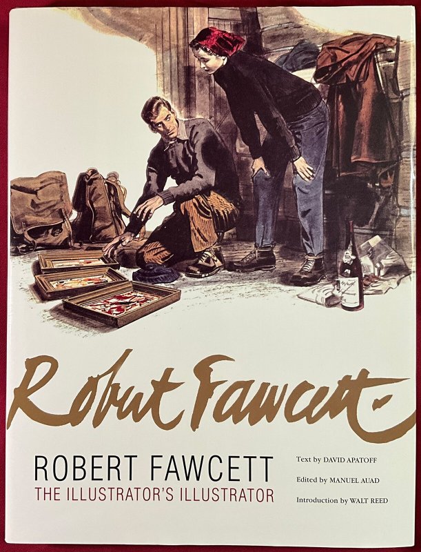 Robert Fawcett: THE Illustrator's Illustrator - Hardback (Fawcett Publications), raw, ungraded comic book — front cover