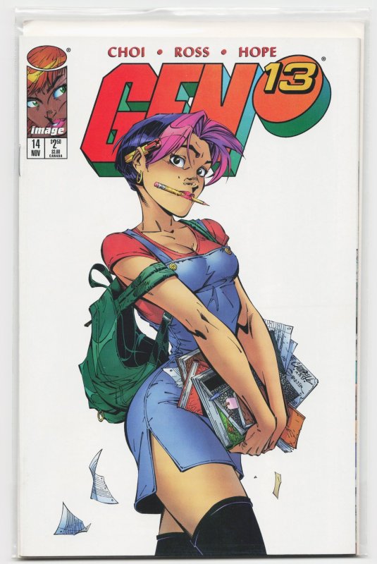 Gen 13 #14 (Image Comics, 1996), raw, ungraded comic book — front cover