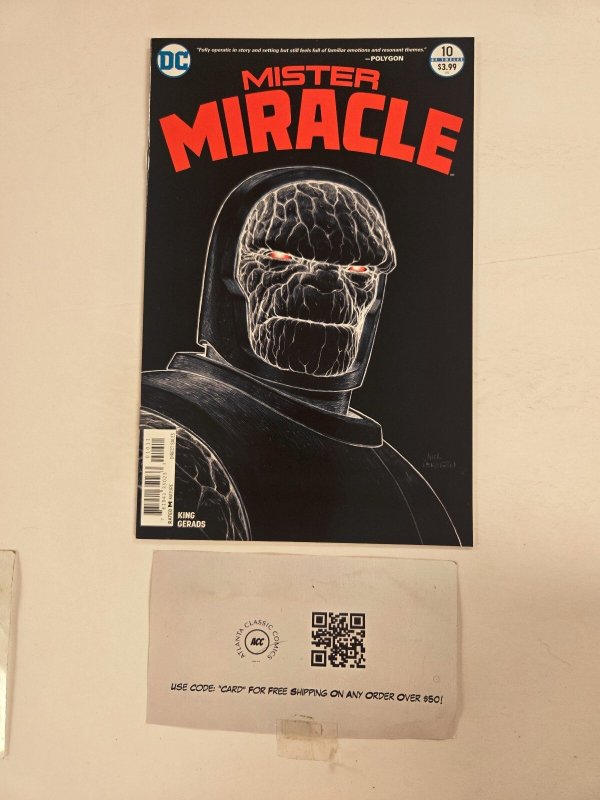 Mister Miracle #10 (DC Comics, 1972), raw comic book in NM condition — front cover