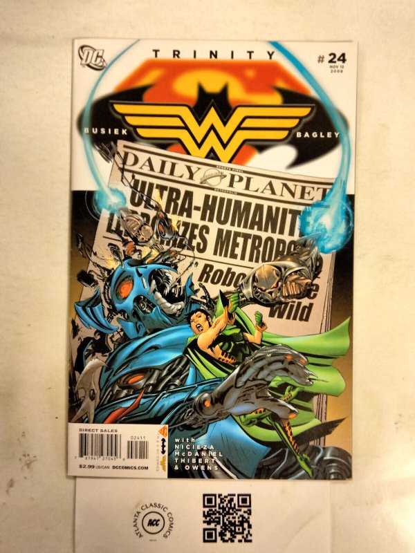 Trinity #24 (DC Comics), raw comic book in NM condition — front cover