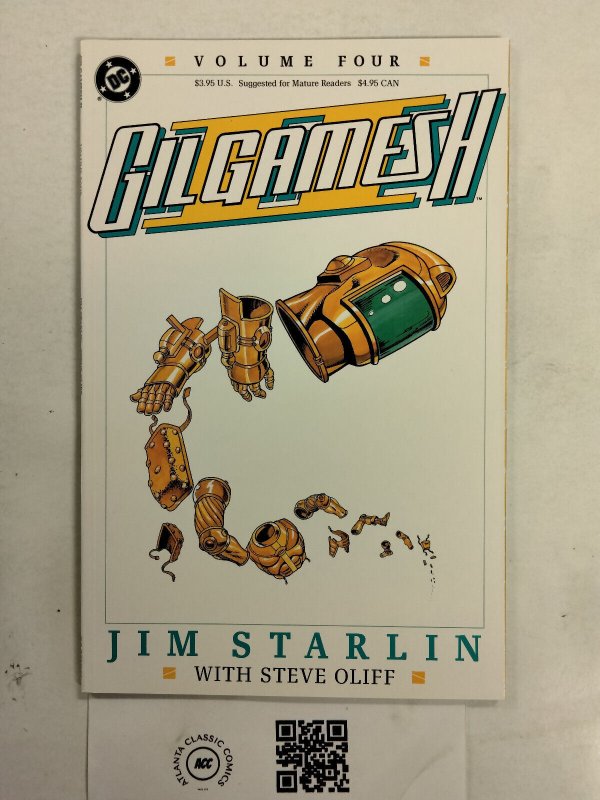 Gilgamesh II #4 (DC Comics), raw comic book in NM condition — front cover