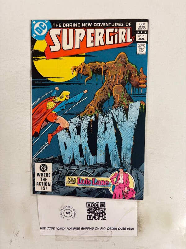 Supergirl Vol. 2 #3 (DC Comics, 1983), raw comic book in NM condition — front cover