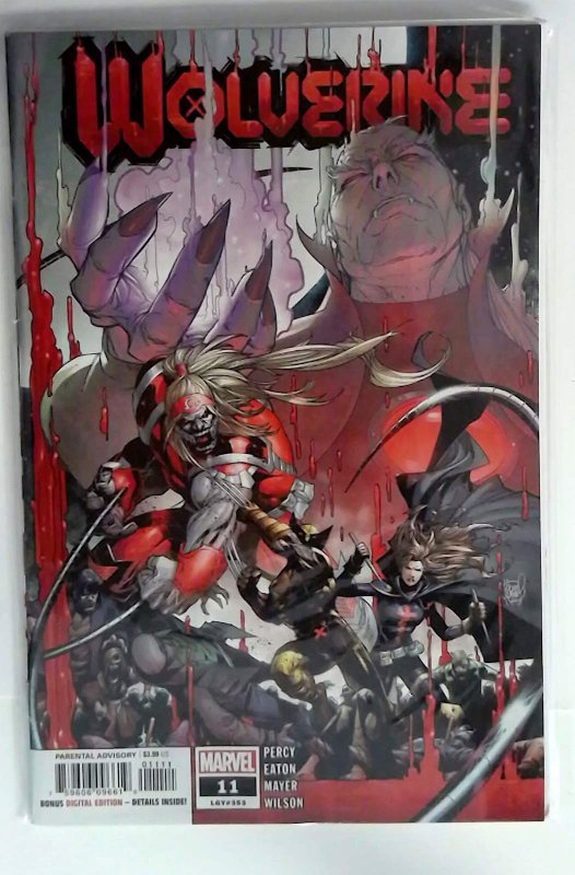 Wolverine #11 (Marvel Comics, 2021), raw comic book in NM condition — front cover