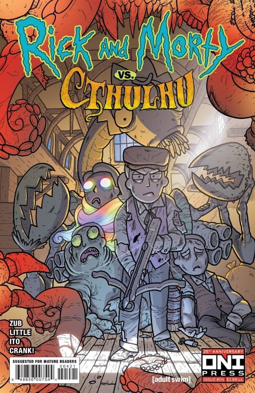Rick and Morty Cthulhu #4 (Oni Press, 2023), raw, ungraded comic book — front cover