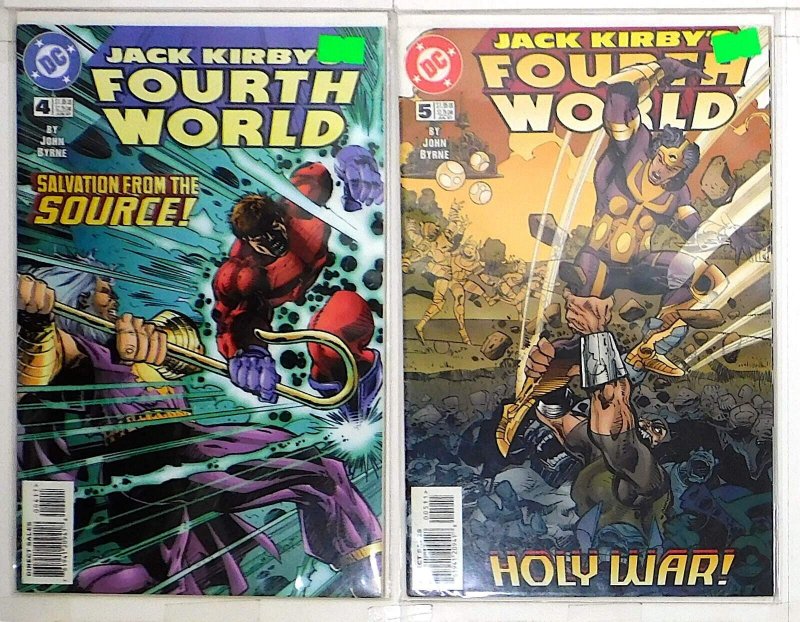 Jack Kirby's Fourth World Lot of 2 #4, 5 (1997) DC Comics 1st Print Comic Books (DC Comics, 1997), raw, ungraded comic book — front cover
