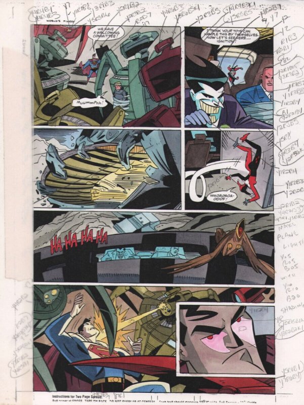 Batman & Superman Adv.: World's Finest #1 (DC Comics, 1997), raw, ungraded comic book — front cover
