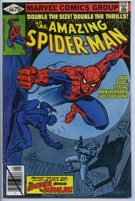 Amazing Spider-Man #200 - 9.2, OW-W - Giant Origin Issue (Marvel Comics, 1980), raw comic book in 9.2 condition — front cover