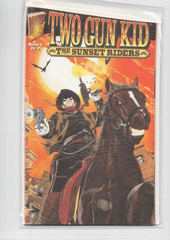 Two-Gun Kid: The Sunset Riders #2 (Marvel Comics, 1995), raw, ungraded comic book — front cover