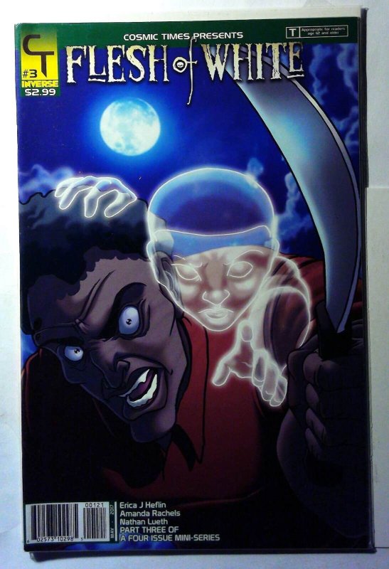 Flesh of White #3 (2017), raw, ungraded comic book — front cover