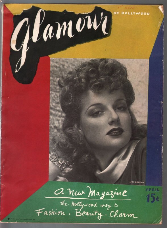 Glamour #1, raw comic book in VG+ condition — front cover