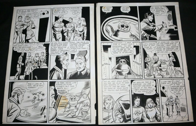 Planet Comics ? pgs #5, raw, ungraded comic book — front cover