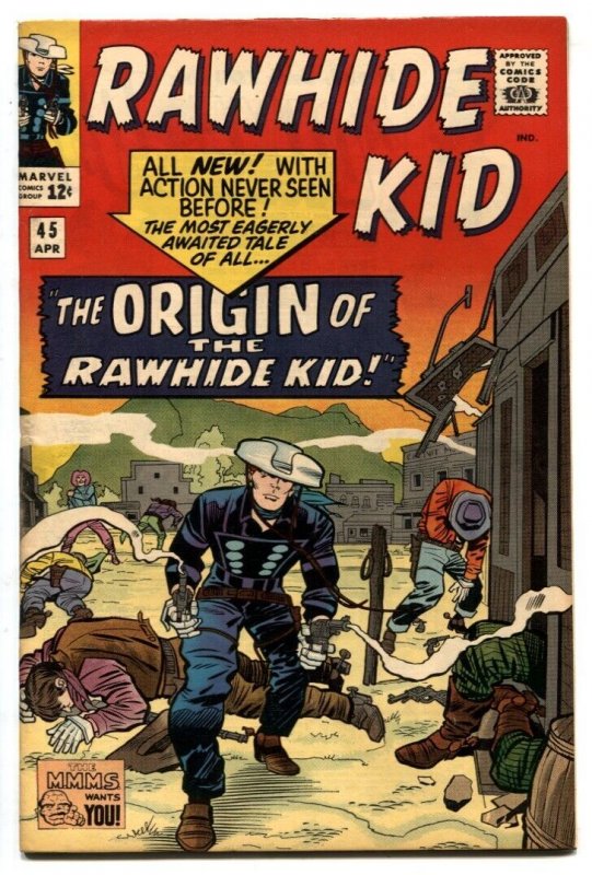 Rawhide Kid #45 (Marvel Comics, 1965), raw comic book in VF condition — front cover