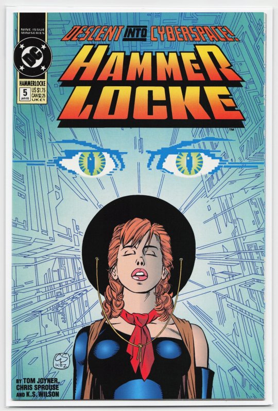 Hammerlocke #5 (1993), raw, ungraded comic book — front cover