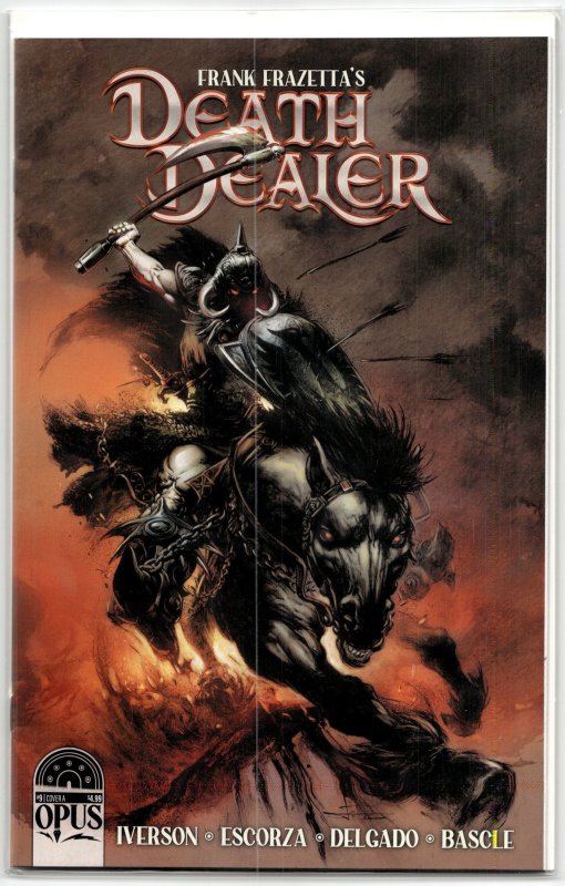 Frank Frazetta's Death Dealer #9 (Image Comics, 2023), raw, ungraded comic book — front cover